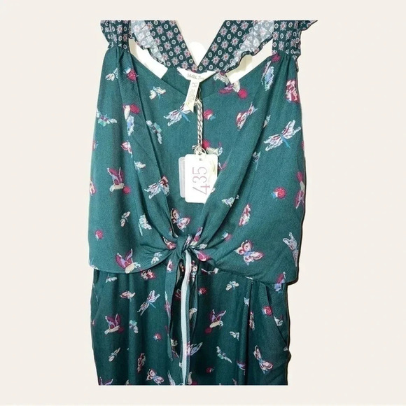 Women’s MATILDA JANE JUMPSUIT SIZE SMALL GREEN IN COLOR - Picture 7 of 11